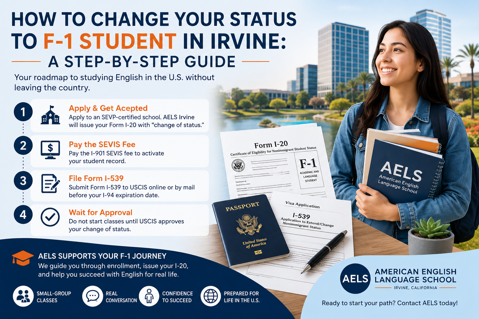 How to Change Your Status to F-1 Student in Fullerton: A Step-by-Step Guide