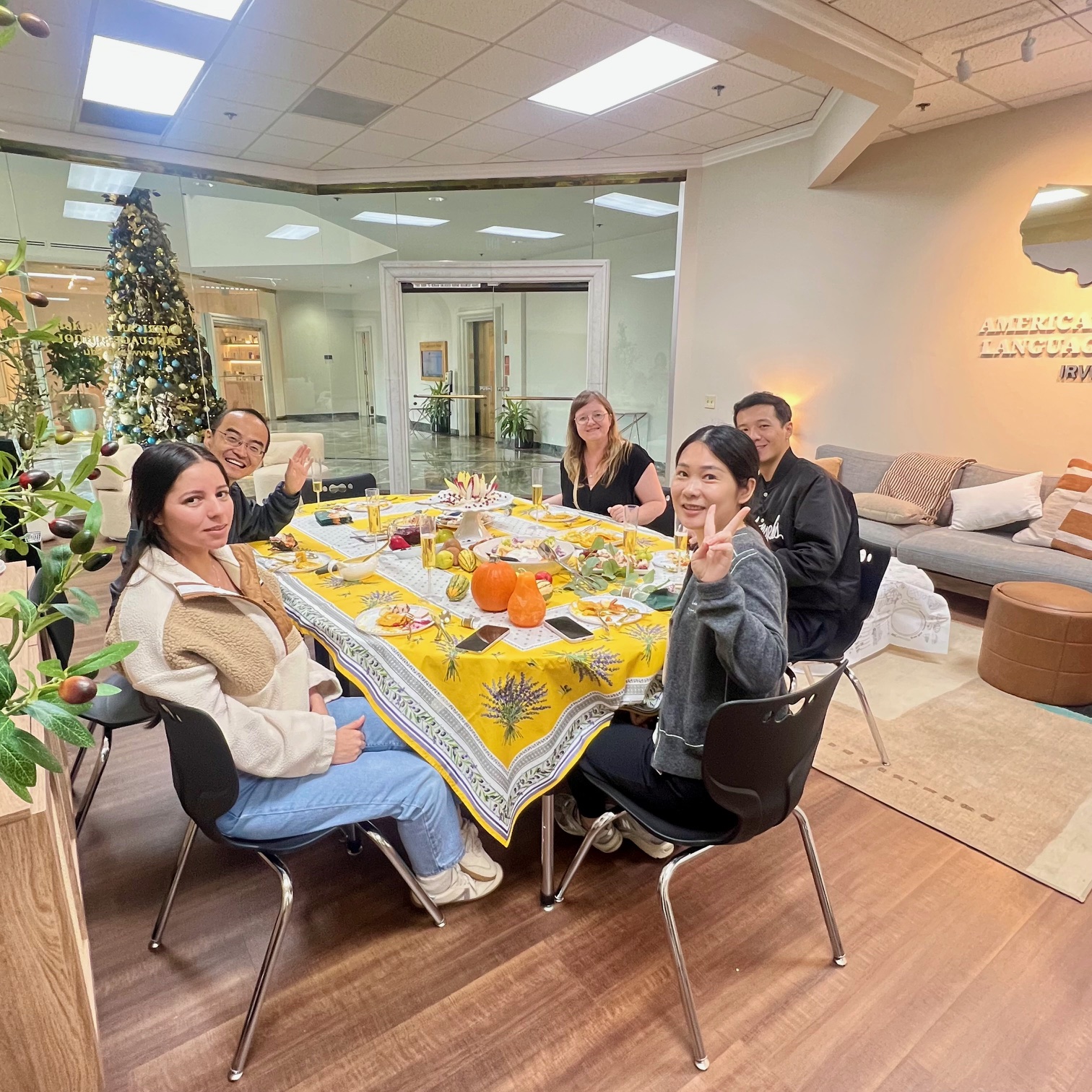 A Warm Thanksgiving Celebration at American English Language School – Irvine