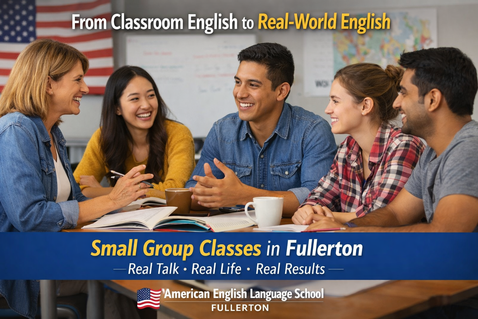 How Small-Group Classes in Fullerton Build Real Conversation Skills