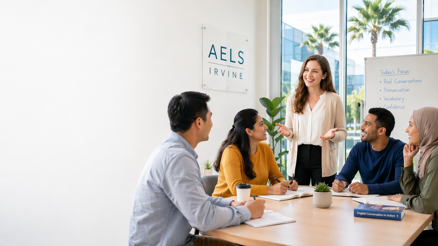 Why Adult English Learners in Irvine Choose AELS for ESL Classes