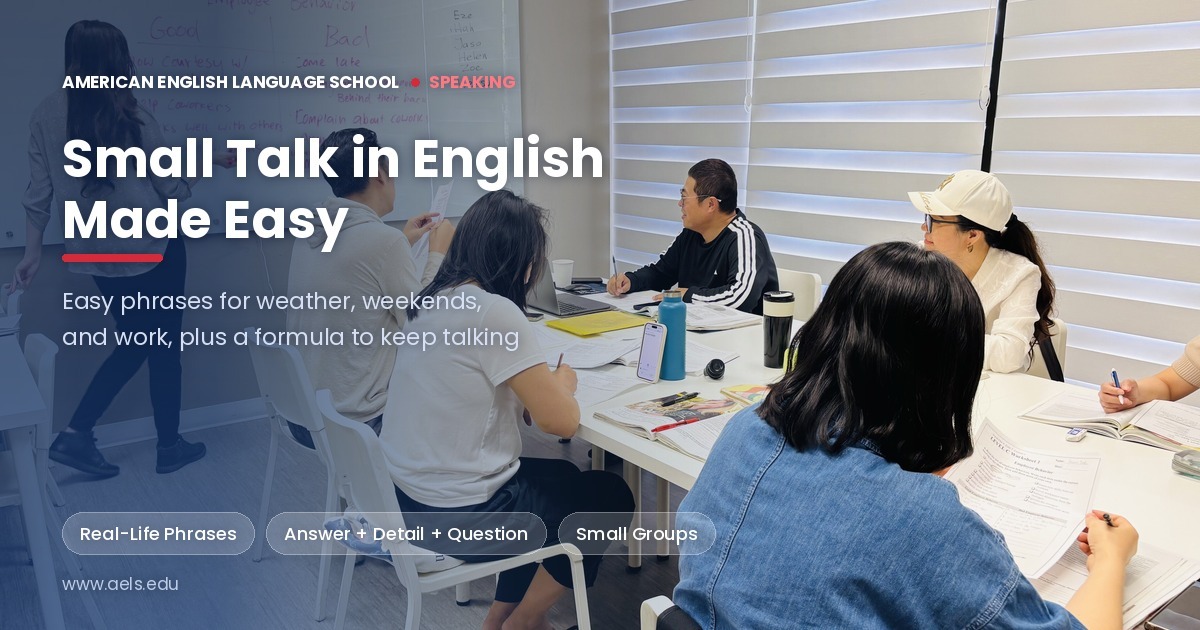 Small Talk in English Made Easy: A Guide for Los Angeles Learners