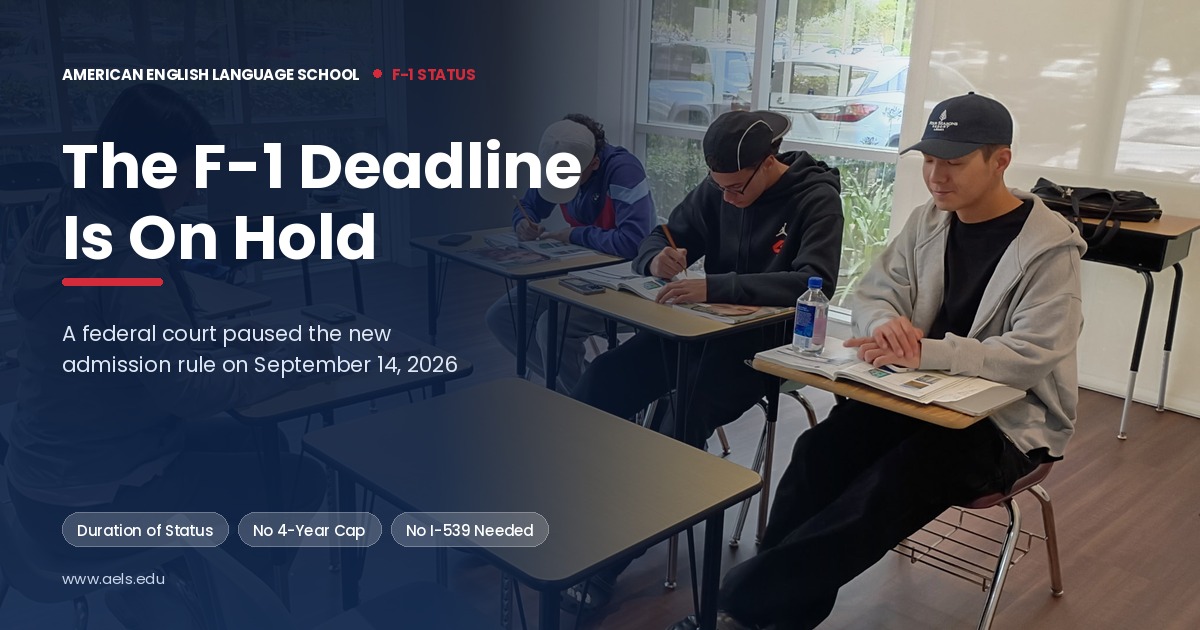 Change of Status to F-1 in Irvine: The September Deadline Is On Hold