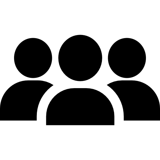 3 people next to each other | Icon created by Freepik